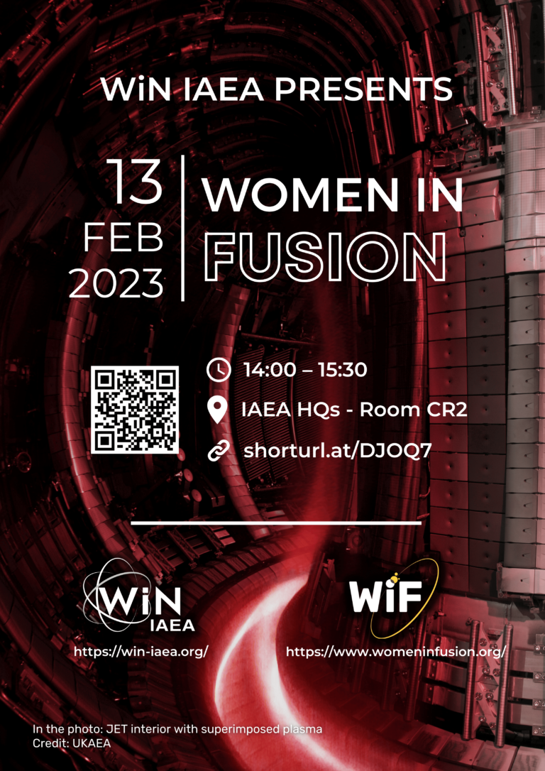 Women in Nuclear IAEA presents Women in Fusion